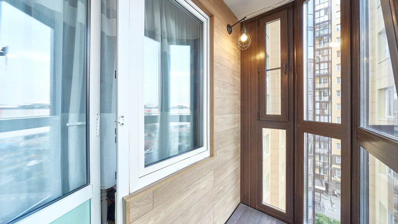 Отделка балконов под ключ в Мытищах